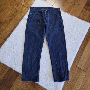 Wies Made Scout Jeans Size 30x32 Dark Wash Cotton Spandex Made in USA